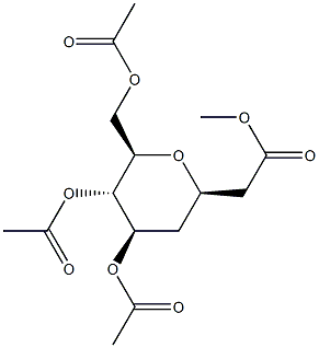 2,6-Anhydro-3-deoxy-D-gluco-heptitol 1,4,5,7-tetraacetate