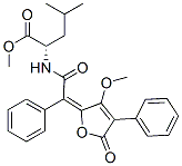 (S)-2-[[[3-Methoxy-5-oxo-4-phenylfuran-2(5H)-ylidene]phenylacetyl]amino]-4-methylpentanoic acid methyl ester