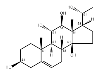 (17S,20R)-Pregna-5-ene-3β,11α,12β,14β,20-pentol