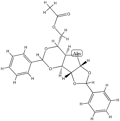 1-O,2-O:3-O,5-O-Dibenzylidene-α-D-glucofuranose acetate
