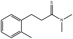 Hydrocinnamamide,  N,N,o-trimethylthio-  (8CI)