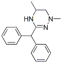 3-(Diphenylmethyl)-1,4,5,6-tetrahydro-1,5-dimethyl-1,2,4-triazine
