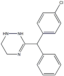 3-(p-Chloro-α-phenylbenzyl)-1,4,5,6-tetrahydro-1,2,4-triazine