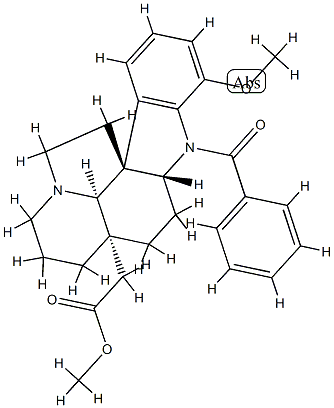 1-Benzoyl-17-methoxyaspidospermidin-21-oic acid methyl ester