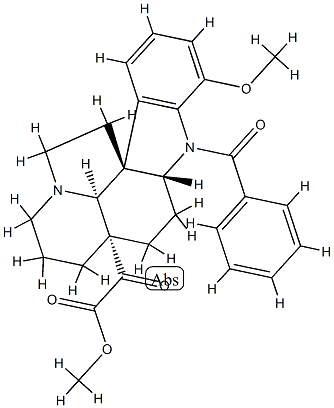 1-Benzoyl-20-oxo-17-methoxyaspidospermidin-21-oic acid methyl ester
