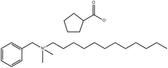 Dodecyl dimethyl benzyl ammonium cyclopentanecarboxylate