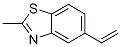 Benzothiazole, 2-methyl-5-vinyl- (8CI)
