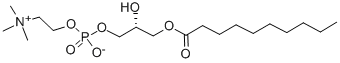 1-CAPRYL-2-HYDROXY-SN-GLYCERO-3-PHOSPHOCHOINE