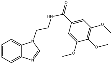 N-[2-(1H-Benzimidazol-1-yl)ethyl]-3,4,5-trimethoxybenzamide