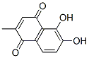 1,4-Naphthalenedione, 5,6-dihydroxy-2-methyl- (9CI)