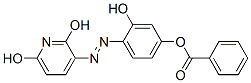 3-[[4-(Benzoyloxy)-2-hydroxyphenyl]azo]-2,6-pyridinediol
