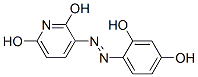 3-[(2,4-Dihydroxyphenyl)azo]-2,6-pyridinediol