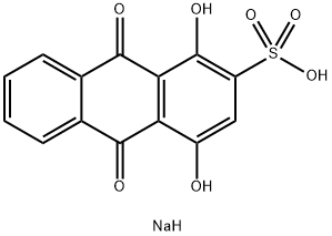 SODIUM 9,10-DIHYDRO-1,4-DIHYDROXY-9,10-DIOXOANTHRACENE-2-SULPHONATE