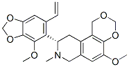 (9S)-9-(6-Ethenyl-4-methoxy-1,3-benzodioxol-5-yl)-7,8,9,10-tetrahydro-5-methoxy-8-methyl-1H-[1,3]dioxino[5,4-f]isoquinoline