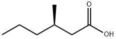Hexanoic acid, 3-Methyl-, (R)-