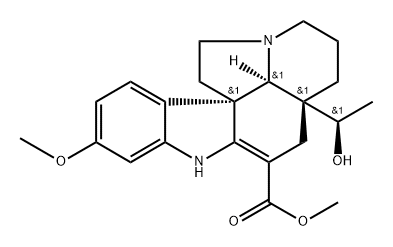 (5α,12β,19α,20R)-2,3-Didehydro-20-hydroxy-16-methoxyaspidospermidine-3-carboxylic acid methyl ester