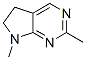 5H-Pyrrolo[2,3-d]pyrimidine, 6,7-dihydro-2,7-dimethyl- (8CI)