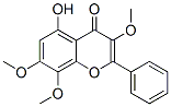 5-Hydroxy-3,7,8-trimethoxy-2-phenyl-4H-1-benzopyran-4-one