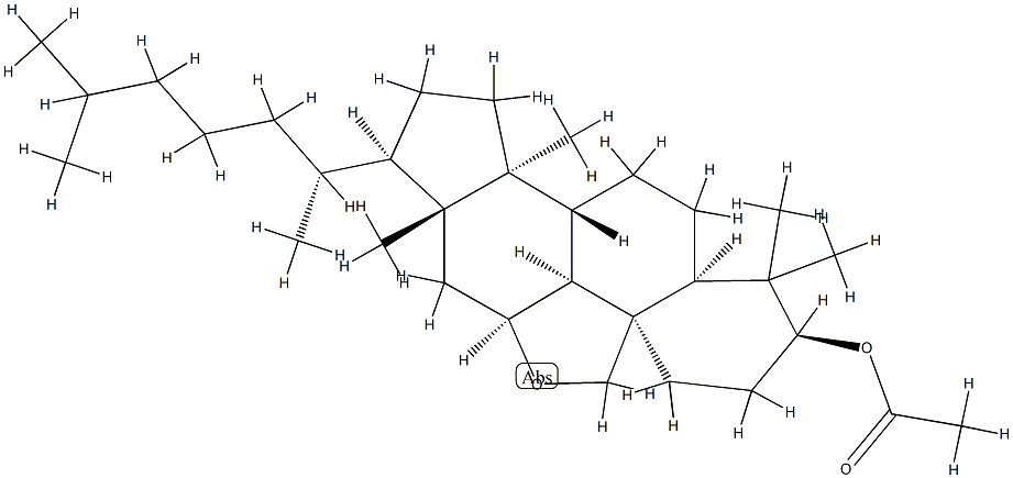 11β,19-Epoxy-5α-lanostan-3β-ol acetate
