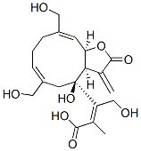 (3aR,4S,6Z,10Z,11aR)-3a,4,5,8,9,11a-Hexahydro-3-methylene-6,10-bis(hydroxymethyl)-4-hydroxycyclodeca[b]furan-2(3H)-one 4-[(Z)-4-hydroxy-2-methyl-2-butenoate]