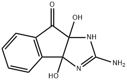 3a,8a-dihydroxy-2-imino-2,3,3a,8a-tetrahydroindeno[1,2-d]imidazol-8(1H)-one
