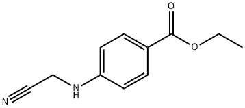 Benzoic acid, 4-[(cyanomethyl)amino]-, ethyl ester (9CI)