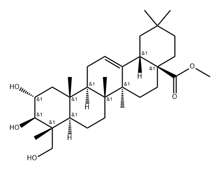2α,3β,23-Trihydroxyoleana-12-ene-28-oic acid methyl ester