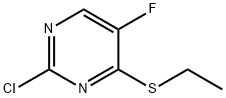 2-chloro-4-ethylthio-5-fluoropyrimidine