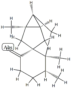 (1S)-1aβ,2,4,5,6,6a,7,7aβ-Octahydro-1,6β,6aβ-trimethyl-1α,2aα-methano-2aH-cyclopropa[b]naphthalen-3(1H)-one