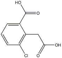 2-(羧甲基)-3-氯苯甲酸