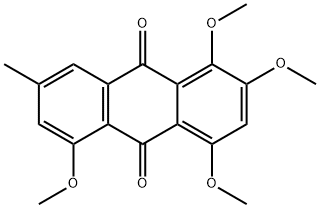 1,2,4,5-Tetramethoxy-7-methyl-9,10-anthracenedione