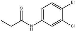 N-(4-bromo-3-chlorophenyl)propanamide
