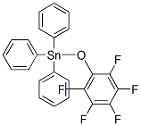 (Pentafluorophenyloxy)triphenylstannane