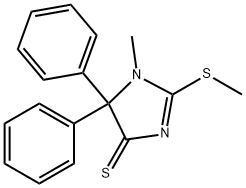 1-Methyl-2-(methylthio)-5,5-diphenyl-2-imidazoline-4-thione
