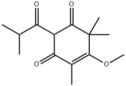 2-(1-Oxo-2-methylpropyl)-4,6,6-trimethyl-5-methoxy-4-cyclohexene-1,3-dione