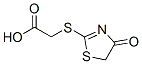 [(4-oxo-2-thiazolin-2-yl)thio]acetic acid