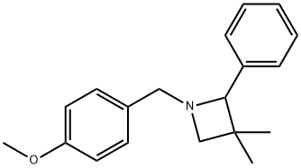 1-(p-Methoxybenzyl)-3,3-dimethyl-2-phenylazetidine