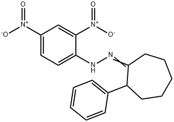 2-Phenylcycloheptanone 2,4-dinitrophenyl hydrazone