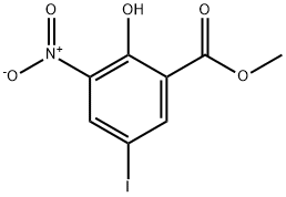 Salicylic acid, 5-iodo-3-nitro-, methyl ester