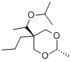 5α-(1-Isopropoxyethyl)-2β-methyl-5β-propyl-1,3-dioxane