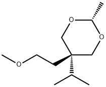 5β-Isopropyl-5α-(2-methoxyethyl)-2β-methyl-1,3-dioxane