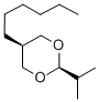 5α-Hexyl-2α-isopropyl-1,3-dioxane