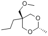 5α-(Methoxymethyl)-2β-methyl-5β-propyl-1,3-dioxane