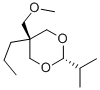 2β-Isopropyl-5α-(methoxymethyl)-5β-propyl-1,3-dioxane