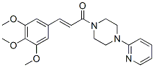 1-(2-Pyridyl)-4-[2-(3,4,5-trimethoxyphenyl)ethenylcarbonyl]piperazine