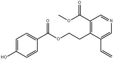 5-Vinyl-4-[2-[(4-hydroxybenzoyl)oxy]ethyl]-3-pyridinecarboxylic acid methyl ester