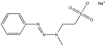 2-(1-Methyl-3-phenyl-2-triazeno)ethane-1-sulfonic acid sodium salt
