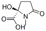 Proline, 2-hydroxy-1-methyl-5-oxo- (8CI,9CI)