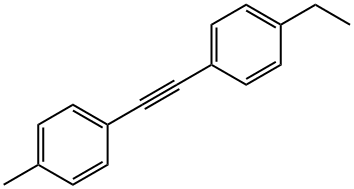 1-(4-甲基苯基)-2-(4-乙基苯基)乙炔