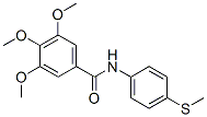 N-[4-(Methylthio)phenyl]-3,4,5-trimethoxybenzamide